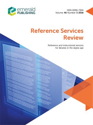 cover image of Reference Services Review, Volume 46, Number 3